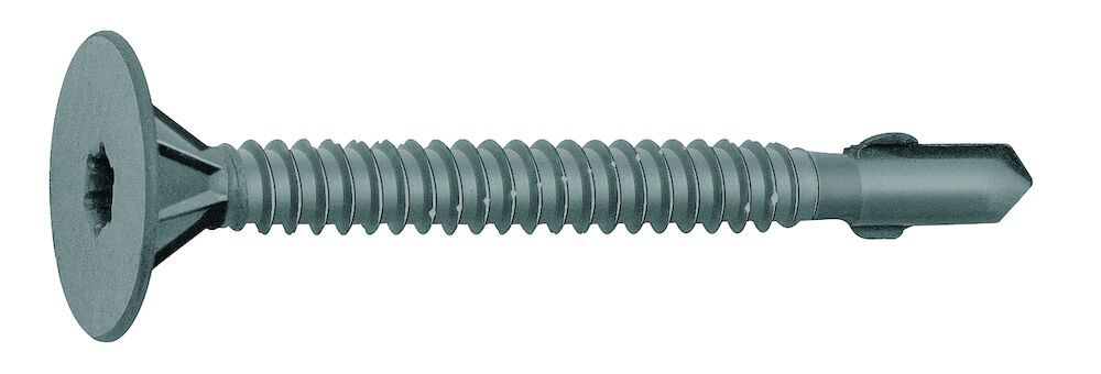 Vingborrskruv med försänkt huvud