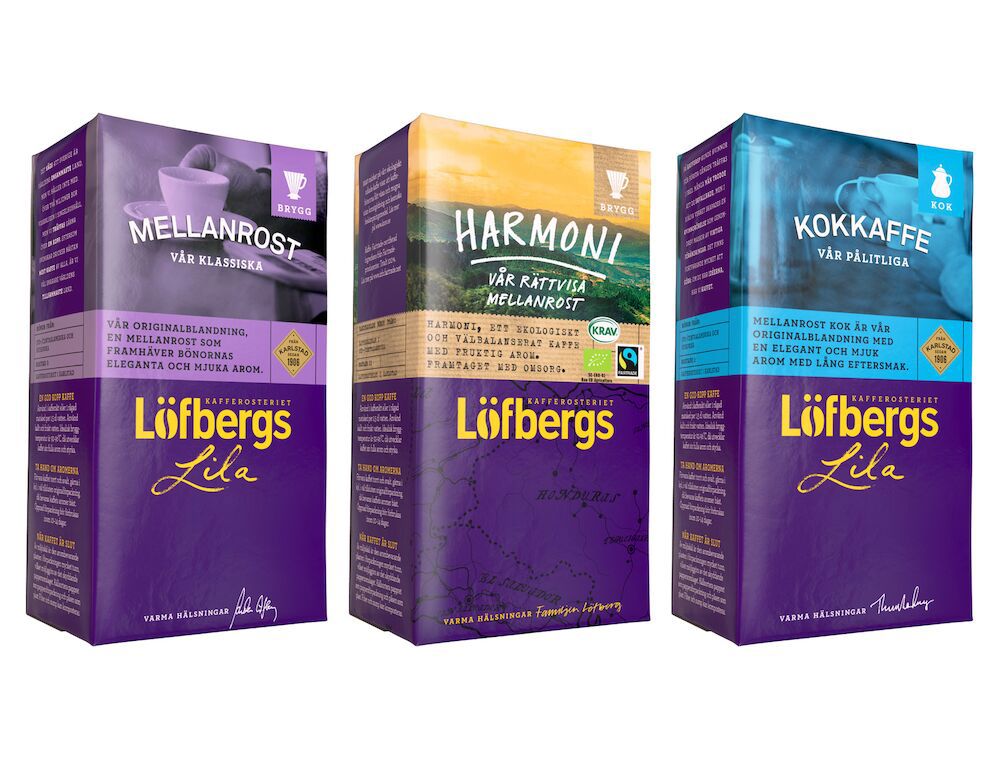 Kaffe Löfbergs lila