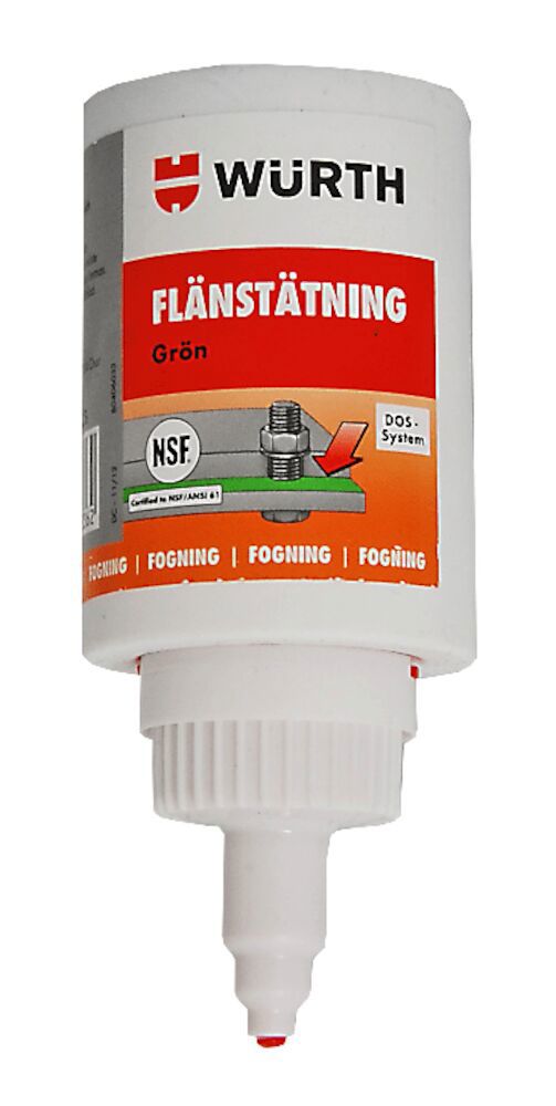 Flänstätning Grön