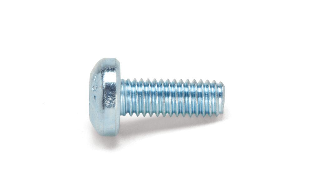 Gängpressande skruv med kullrigt huvud