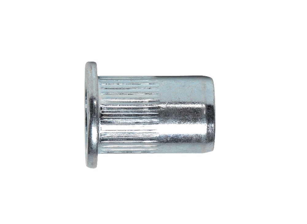 Blindnitmutter FZB med platt huvud