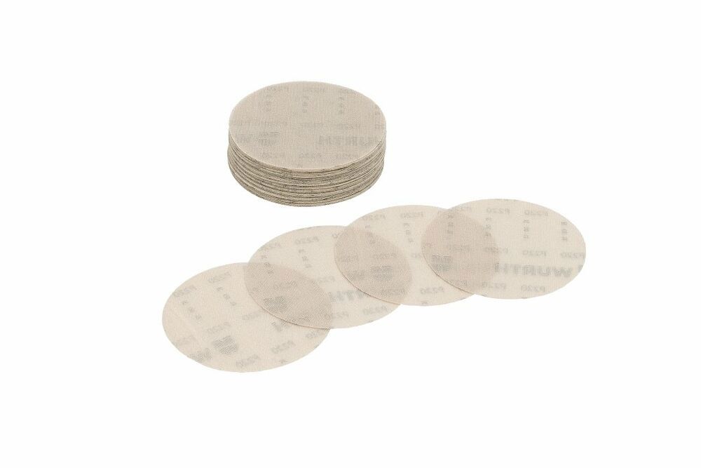 Fiberrondeller & Slippapper m tillbehör