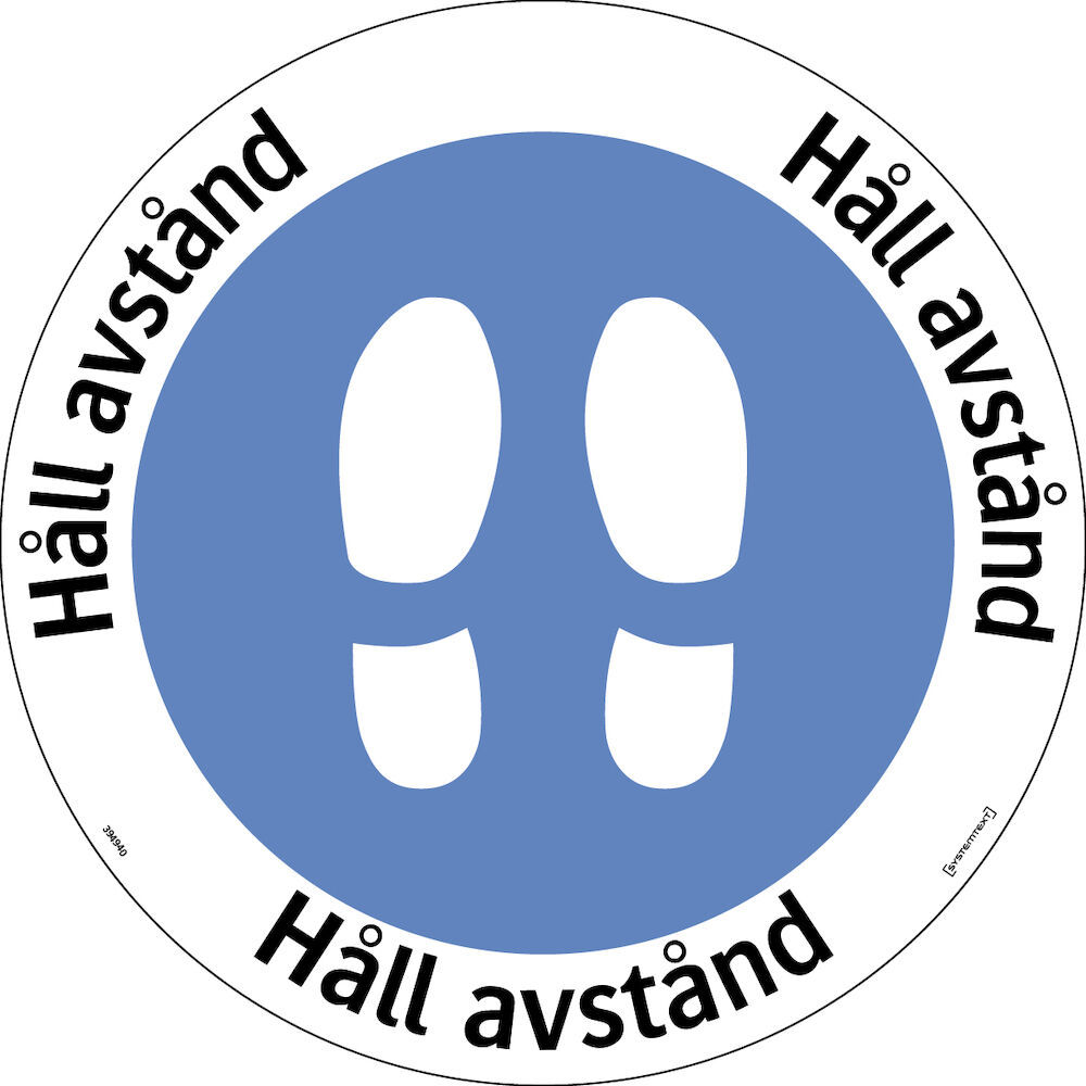 Golvdekal håll avstånd